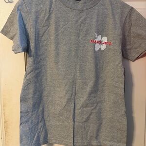 Trader Joe's Gray Short Sleeve Tee